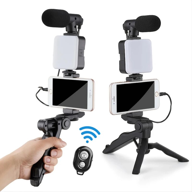 Iris Photography Led Lighting Pack - مجموعة تسجيل فيديو الهاتف الذكي مع