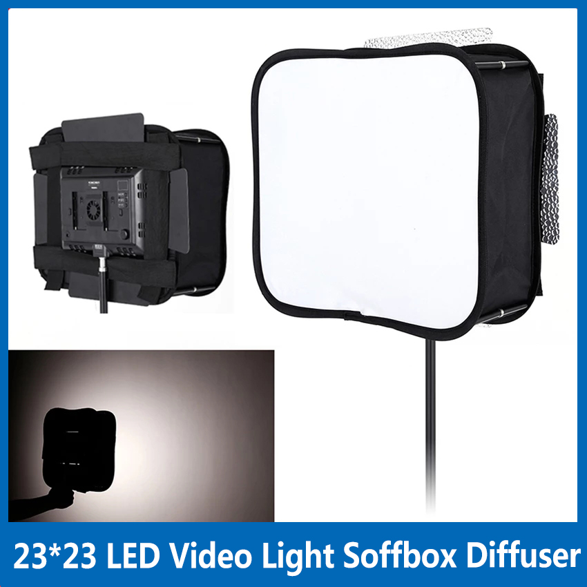 Video Light Panel Led - موزع ضوء سوفت بوكس 23*23 لـ