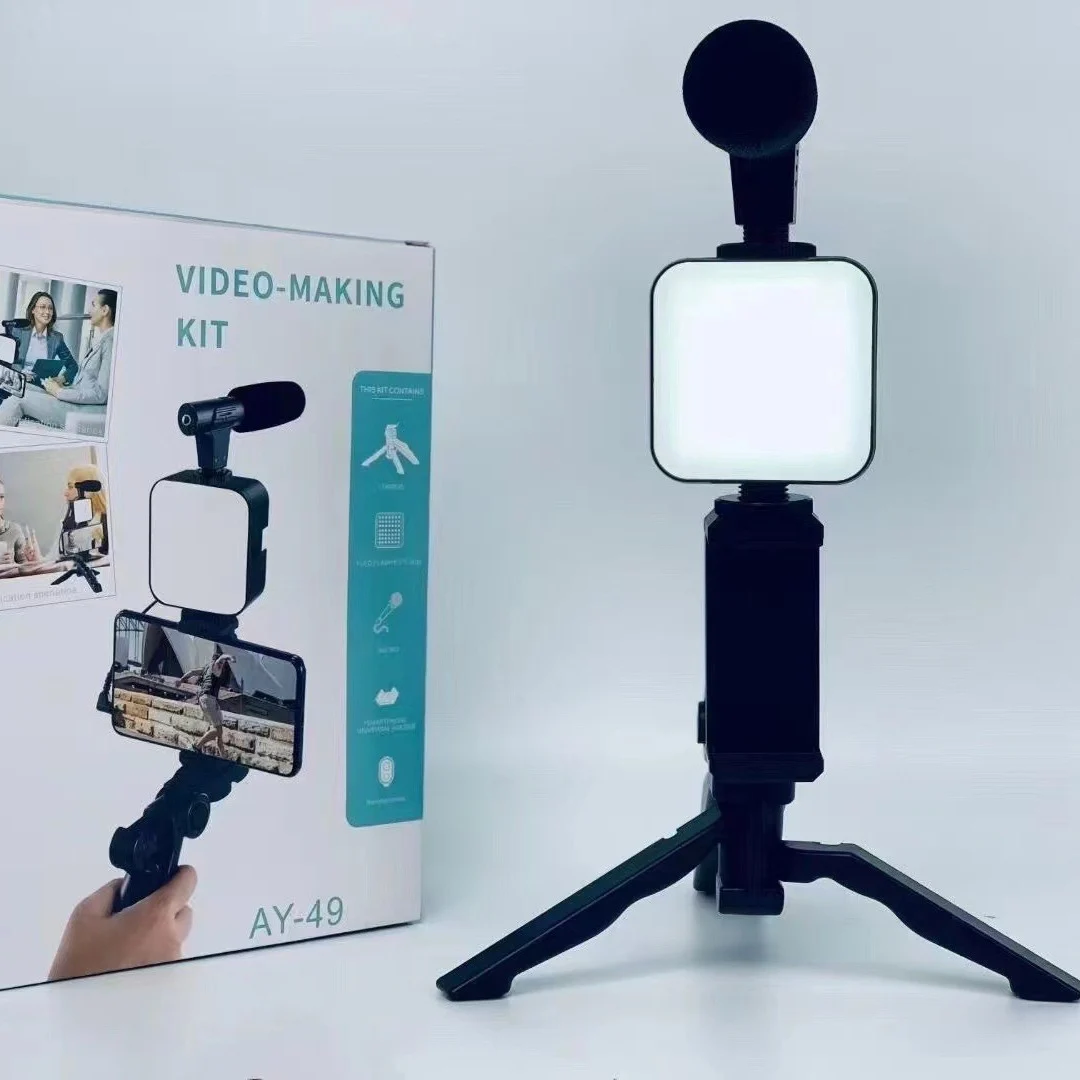Iris Photography Led Lighting Pack - مجموعة تسجيل فيديو الهاتف الذكي مع
