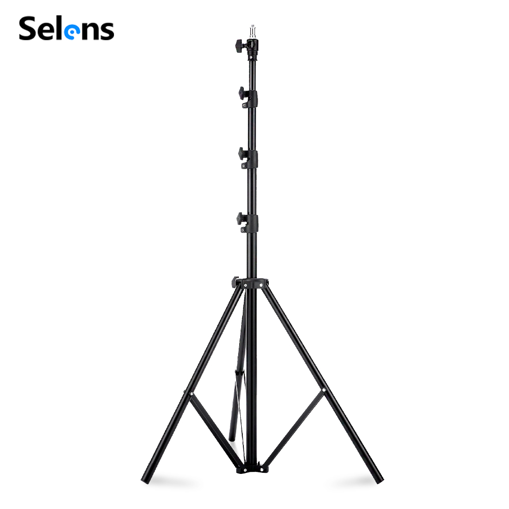 Photography Lighting Softbox - حامل إضاءة سيلينز بوسادة هوائية 2.2~3.95