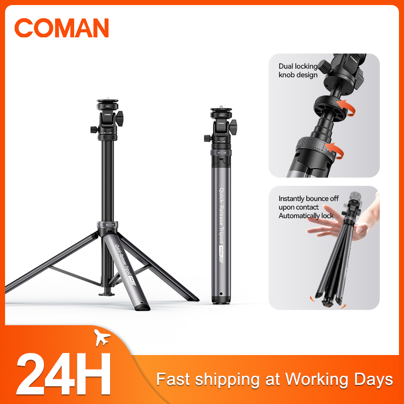 Photography Lighting Softbox - كومان MT68 بنقرة واحدة منبثقة الإفراج