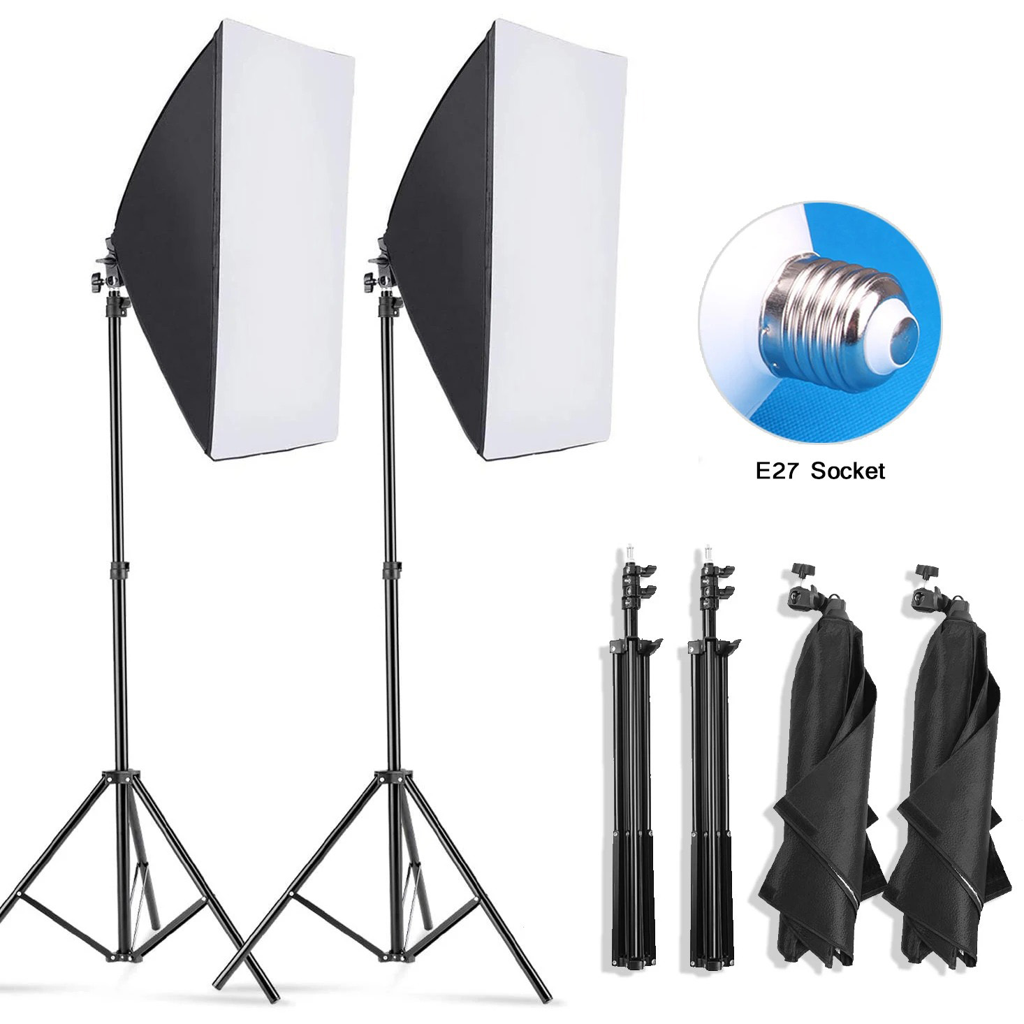 Photography Lighting Softbox - صندوق إضاءة Softbox احترافي للتصوير الفوتوغرافي