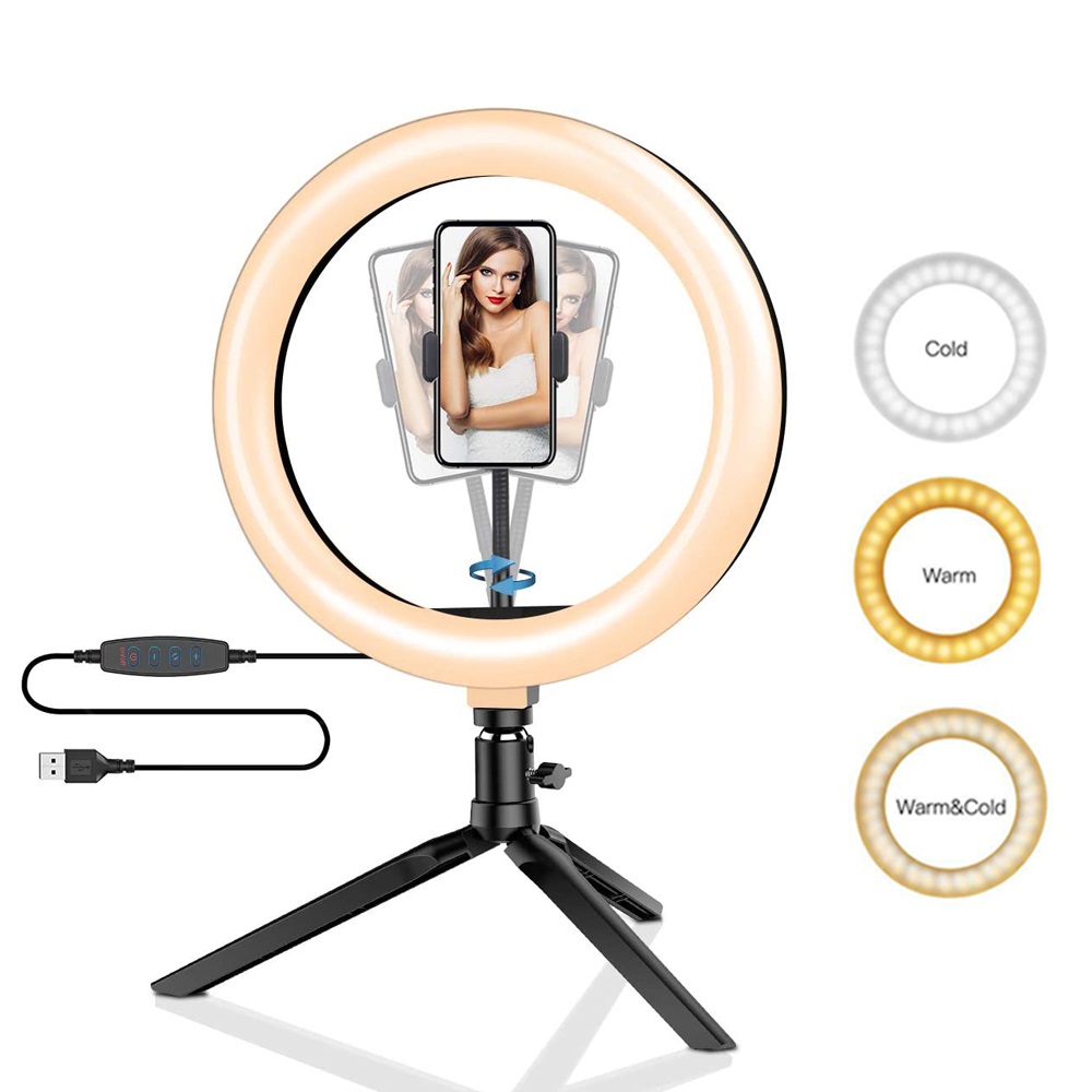 Photography Lighting With Umbrella - 26 سنتيمتر 10 بوصة Led حلقة