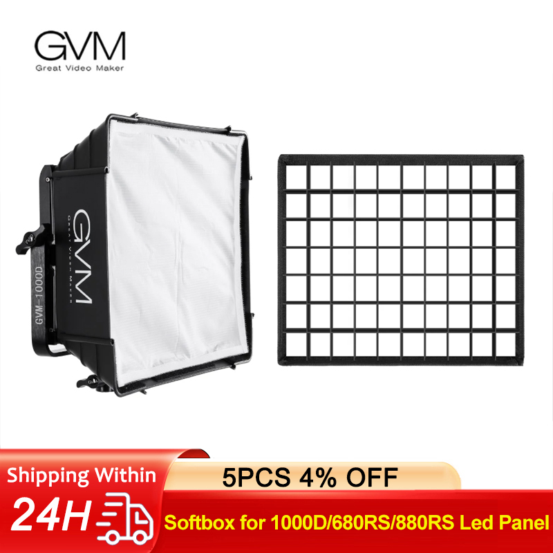 Video Light Panel Led - موزع ضوء سوفت بوكس من GVM