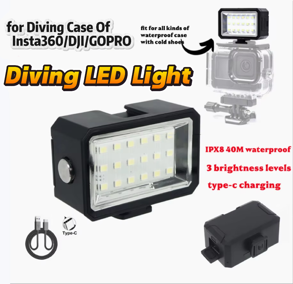 Iris Photography Led Lighting Pack - ضوء فيديو LED مقاوم للماء حتى