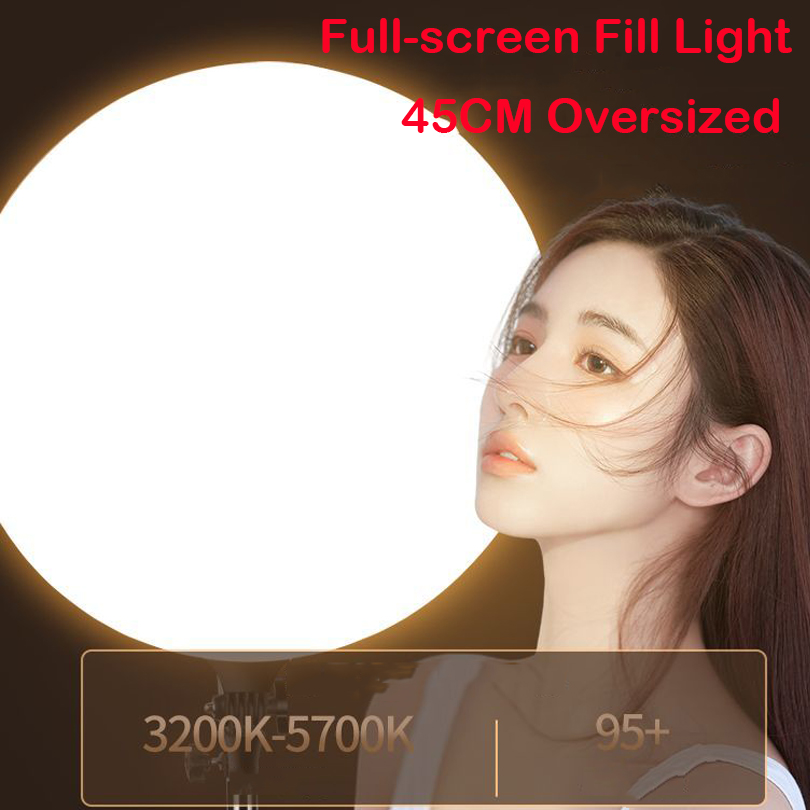 Iris Photography Led Lighting Pack - 45 سنتيمتر كبيرة الحجم LED الفيديو