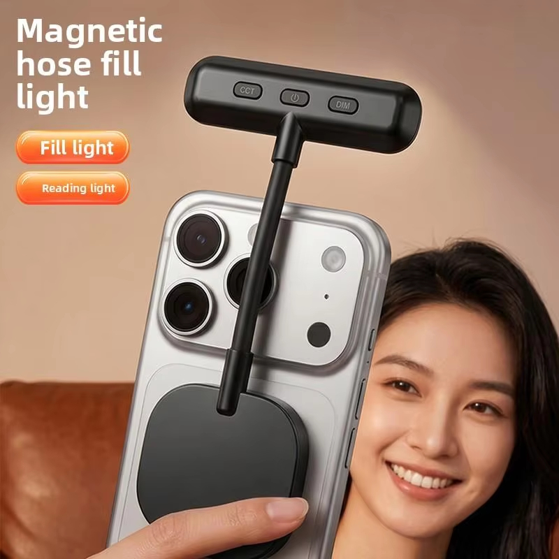 Photography Lighting Portable - ضوء محمول مغناطيسي للهاتف المحمول، إضاءة