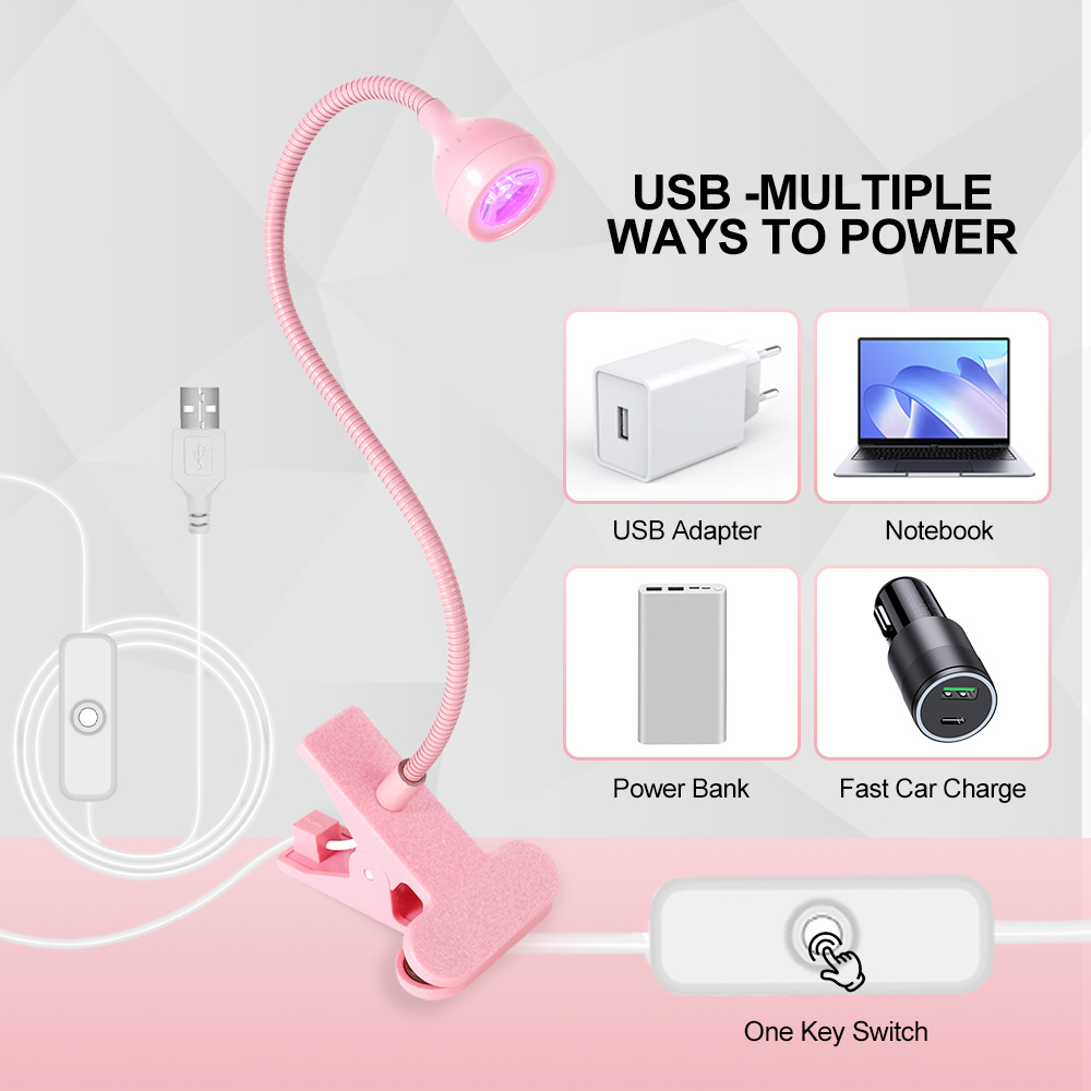 مصباح LED UV للأظافر لتجفيف طل - مراجعة Photography Lighting Gels وسعره