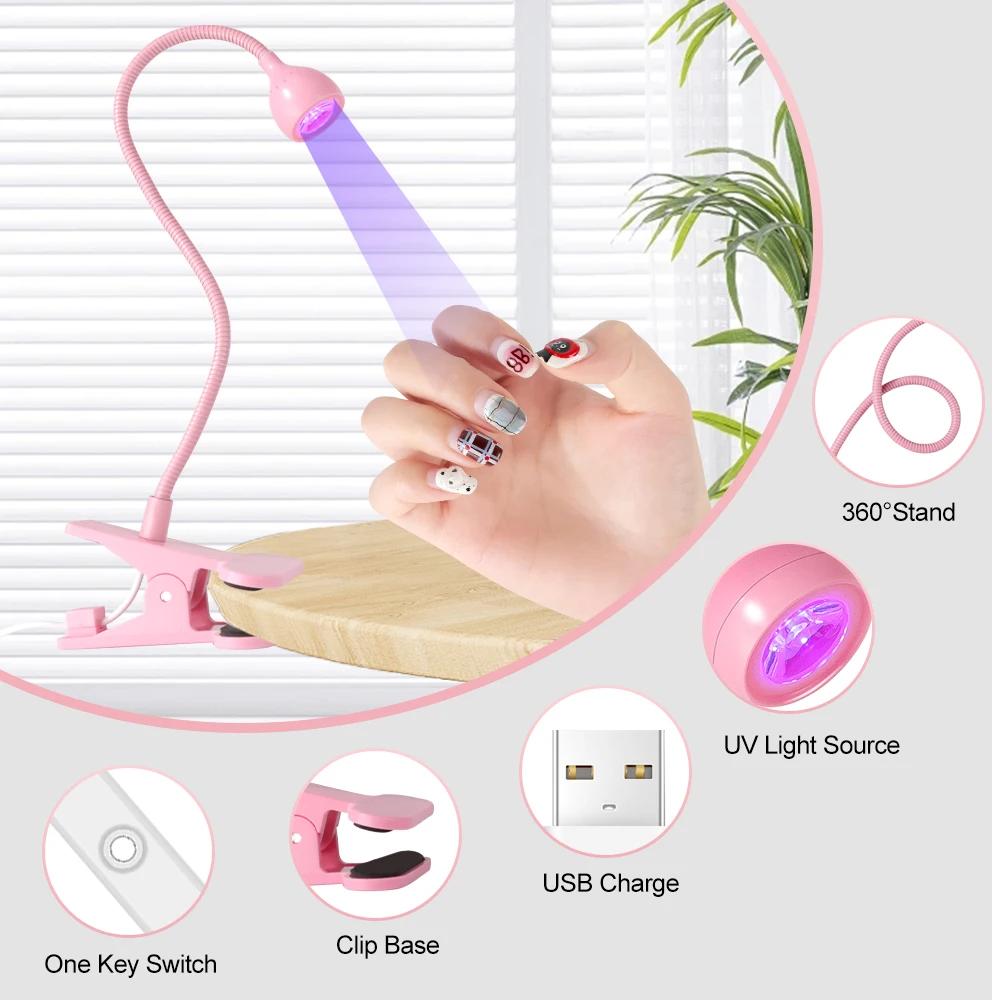 مصباح LED UV للأظافر لتجفيف طل - مراجعة Photography Lighting Gels وسعره