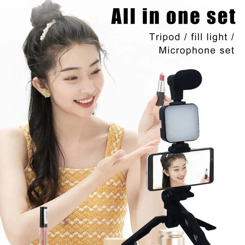 مجموعة تسجيل فيديو الهاتف الذك - مراجعة Iris Photography Led Lighting Pack وسعره