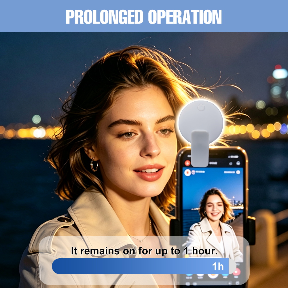 ضوء سيلفي محمول قابل للتثبيت ب - مراجعة Photography Lighting Portable وسعره