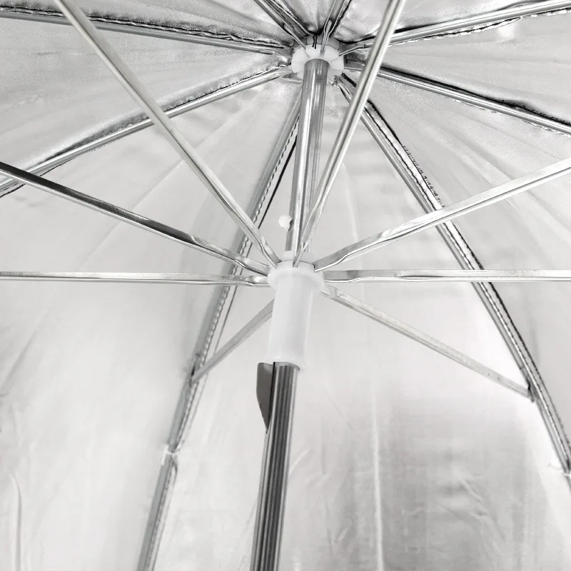 مظلة عاكسة سوداء متينة مقاس 33 - مراجعة Photography Lighting With Umbrella وسعره