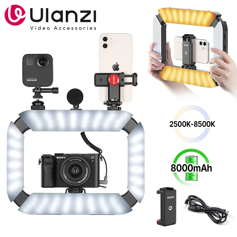 Ulanzi U200 U-200 الهاتف الذكي - مراجعة Iris Photography Led Lighting Pack وسعره
