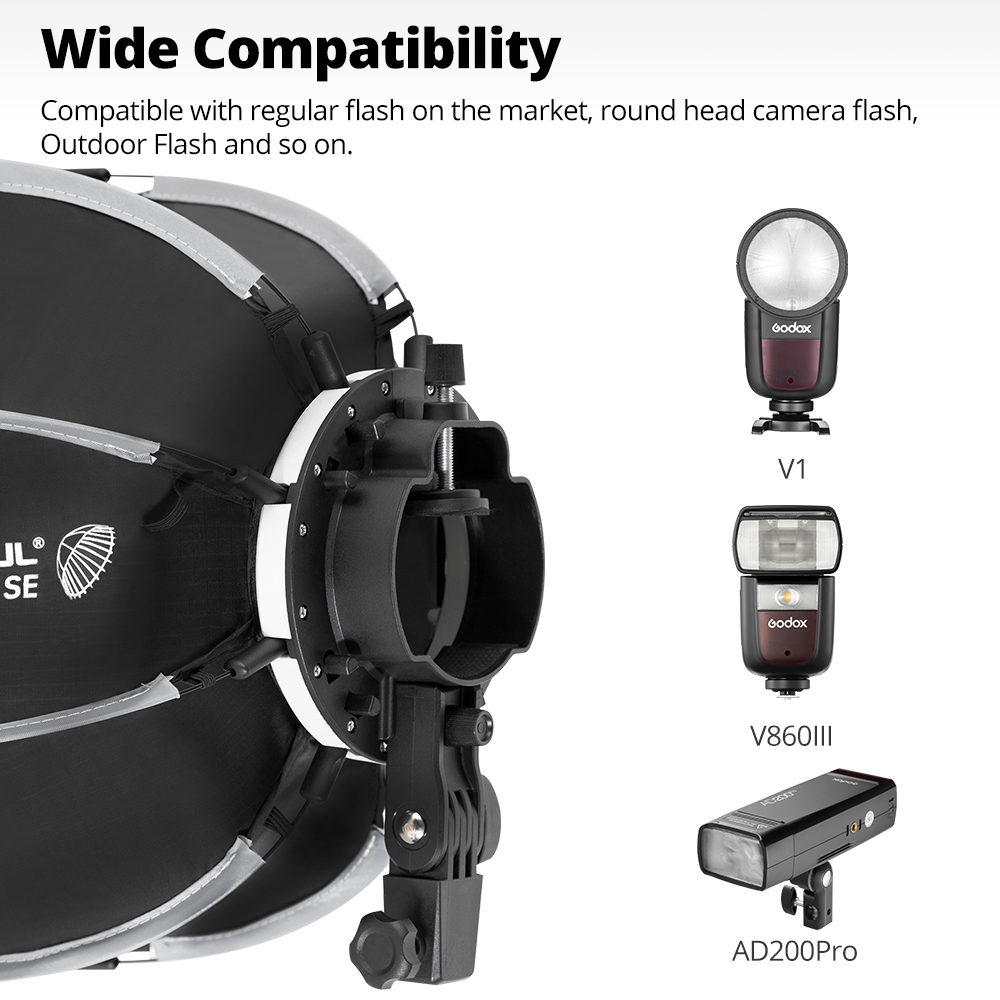 AMBITFUL PF30/PF40 30 سم / 40  - مراجعة Photography Lighting Softbox وسعره