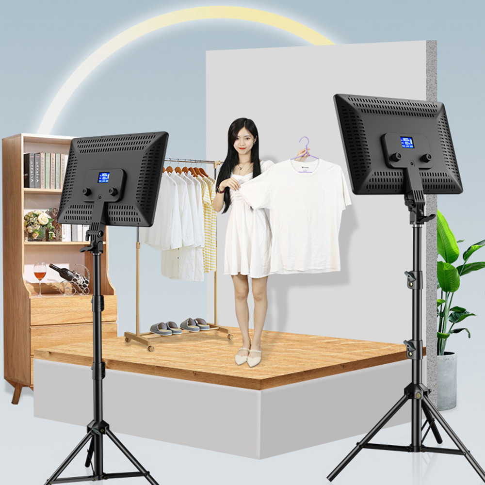 10/14 بوصة LED الفيديو الضوئي  - مراجعة Video Light Panel Led وسعره