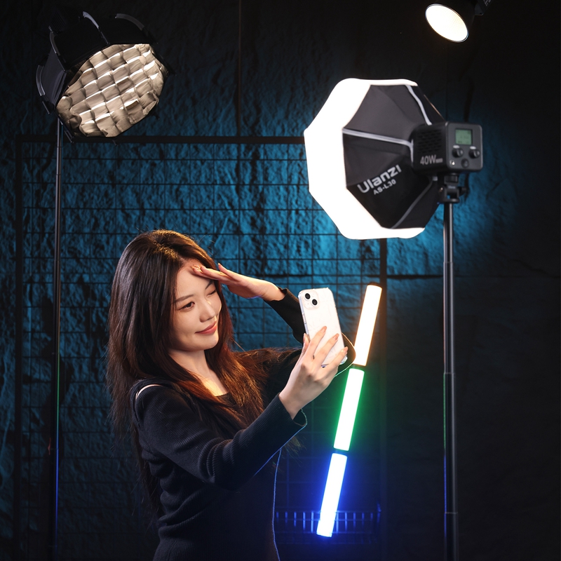 ناشر كرات أولانزي سريع ، حامل  - مراجعة Photography Lighting Softbox وسعره