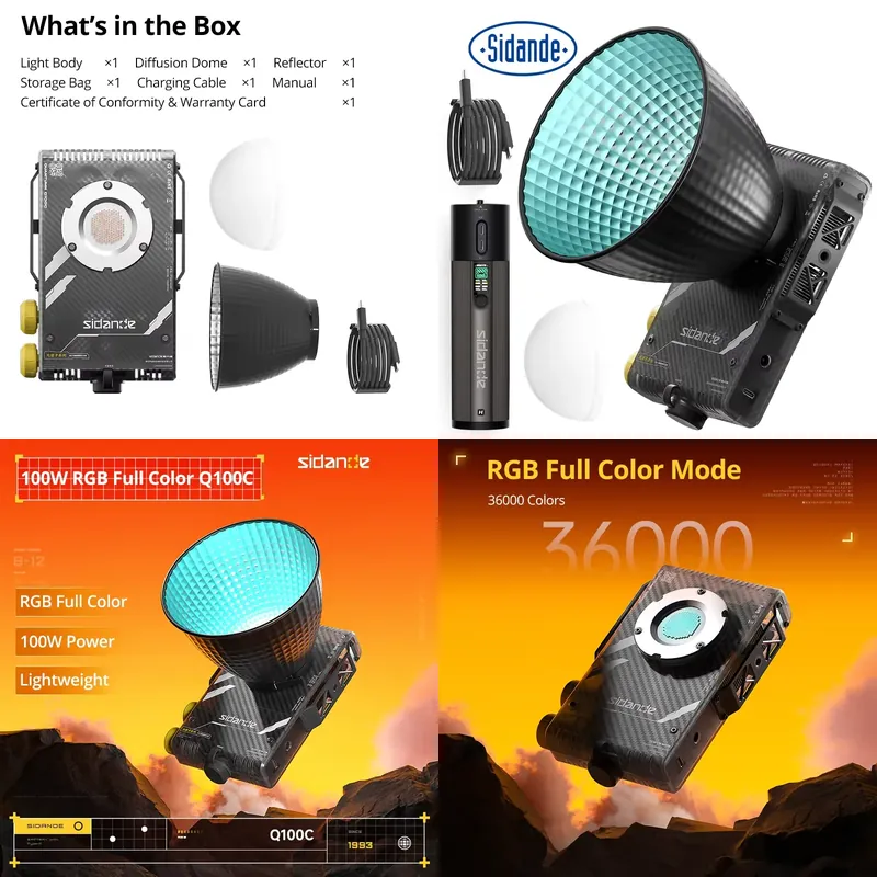 ضوء تصوير محمول احترافي عالي ا - مراجعة Photography Lighting Portable وسعره