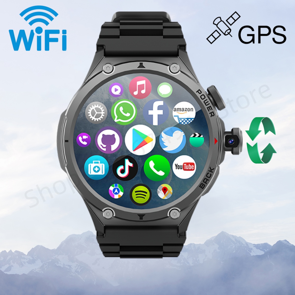 H12 Smartwatch 4G LTE ساعة ذكي - مراجعة Photography Lighting Gels وسعره