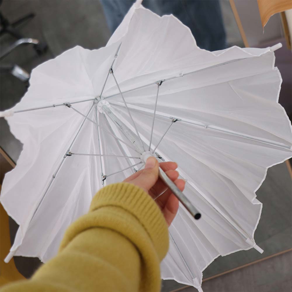 مظلة تصوير بطول 50 سم/20 بوصة  - مراجعة Photography Lighting With Umbrella وسعره
