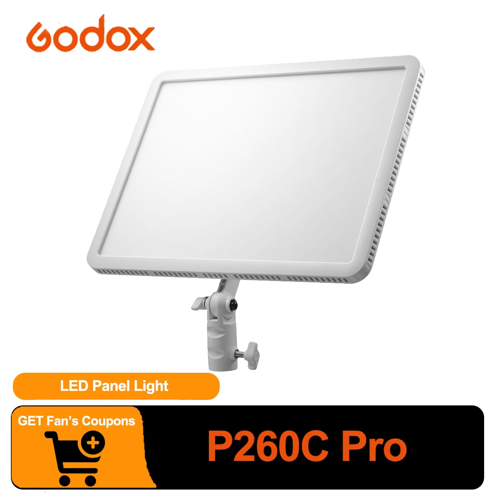 لوحة إضاءة LED من Godox P260C  - مراجعة Video Light Panel Led وسعره