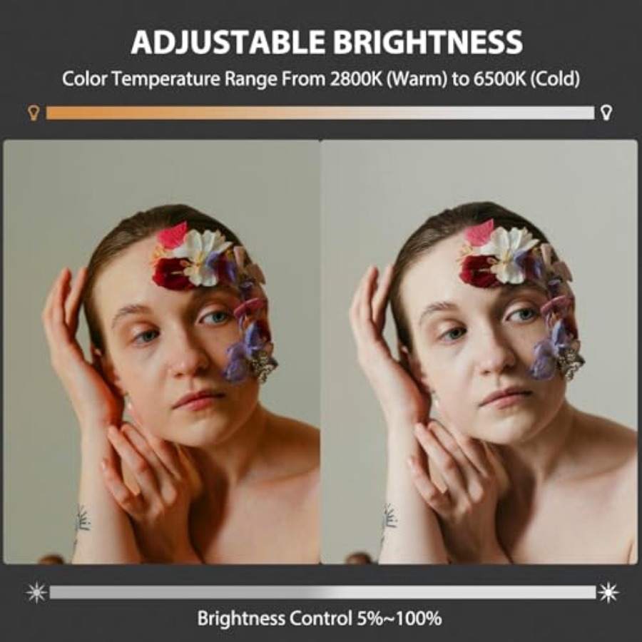 ضوء فيديو LED محمول بقوة 60 وا - مراجعة Photography Lighting Portable وسعره