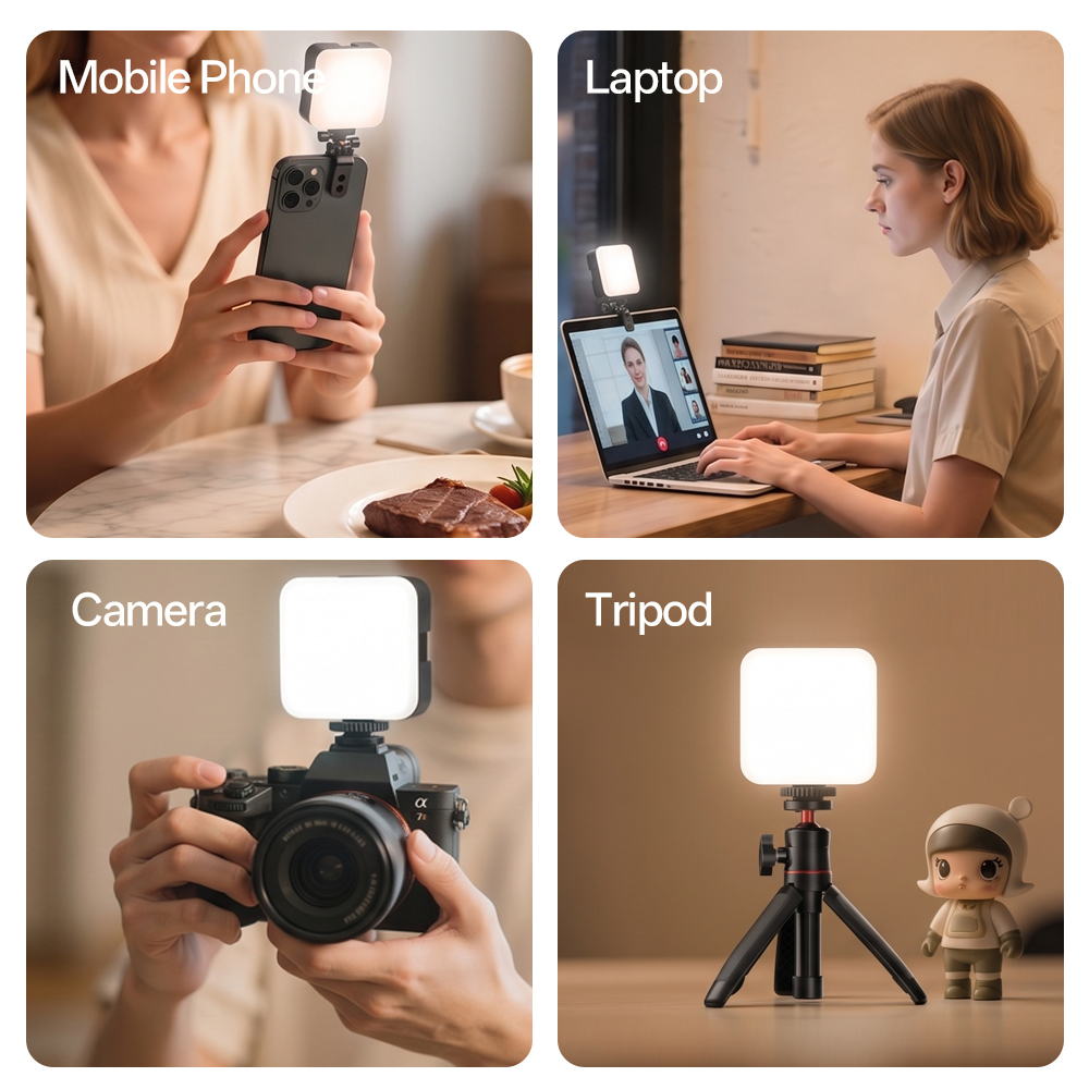 ضوء LED محمول صغير الحجم قابل  - مراجعة Photography Lighting Portable وسعره