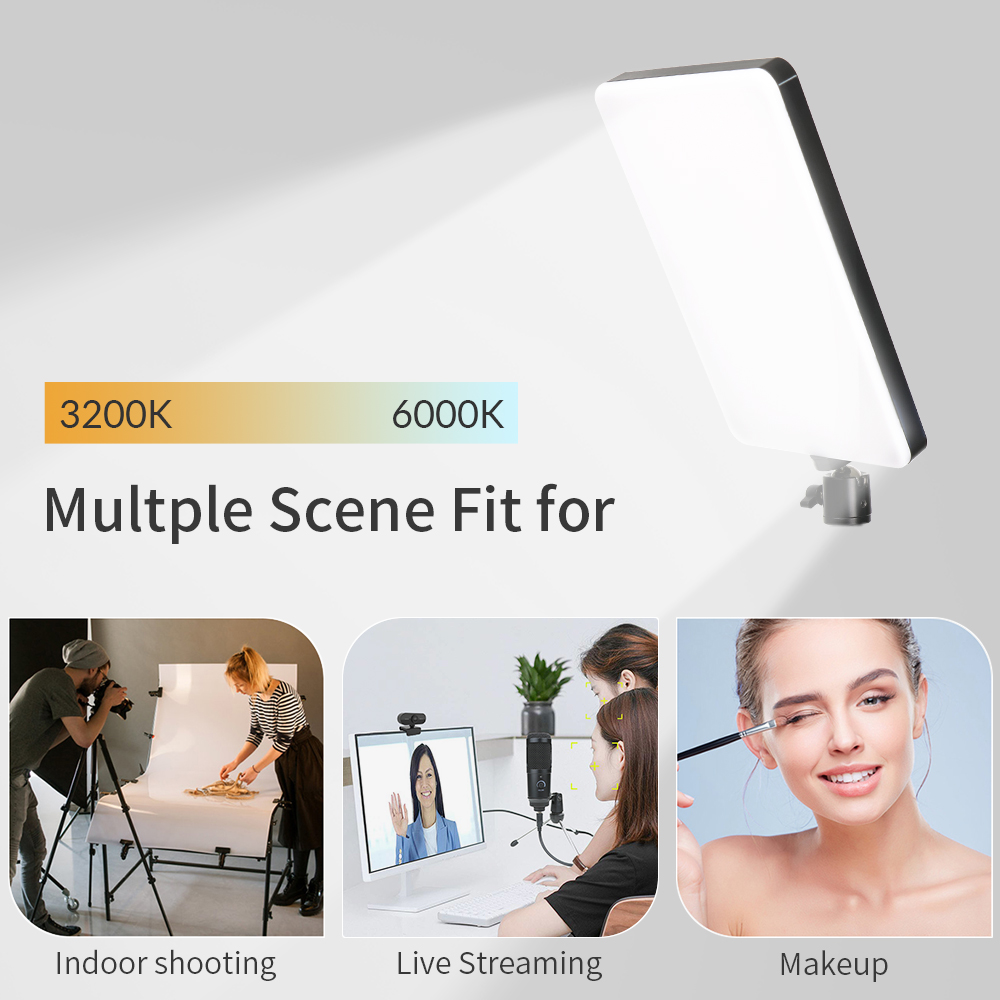 لوحة إضاءة فيديو LED قابلة للإ - مراجعة Video Light Panel Led وسعره