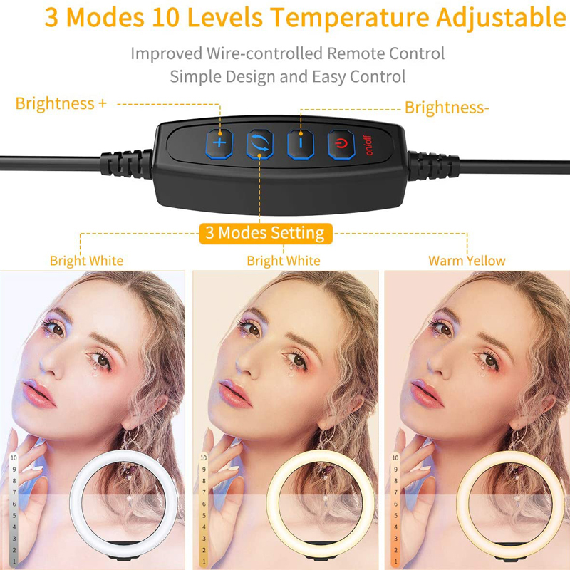 LED Selfie Ring الإضاءة التصوي - مراجعة Photography Lighting With Umbrella وسعره