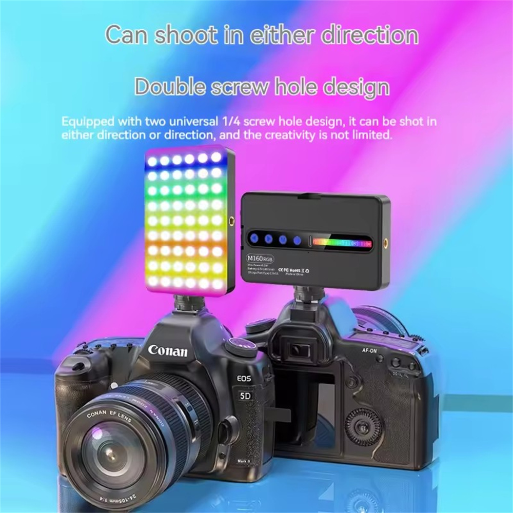 LED RGB ضوء الكاميرا كامل اللو - مراجعة Iris Photography Led Lighting Pack وسعره