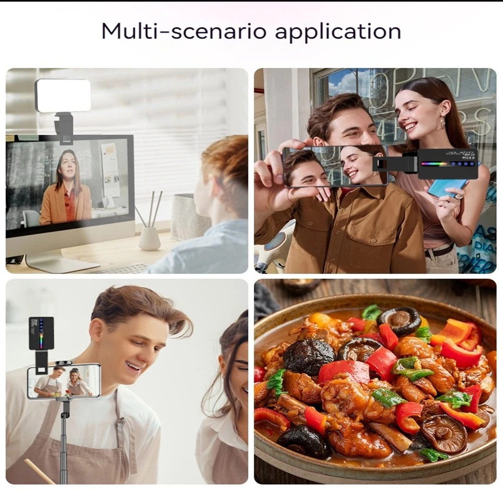 LED RGB ضوء الكاميرا كامل اللو - مراجعة Iris Photography Led Lighting Pack وسعره