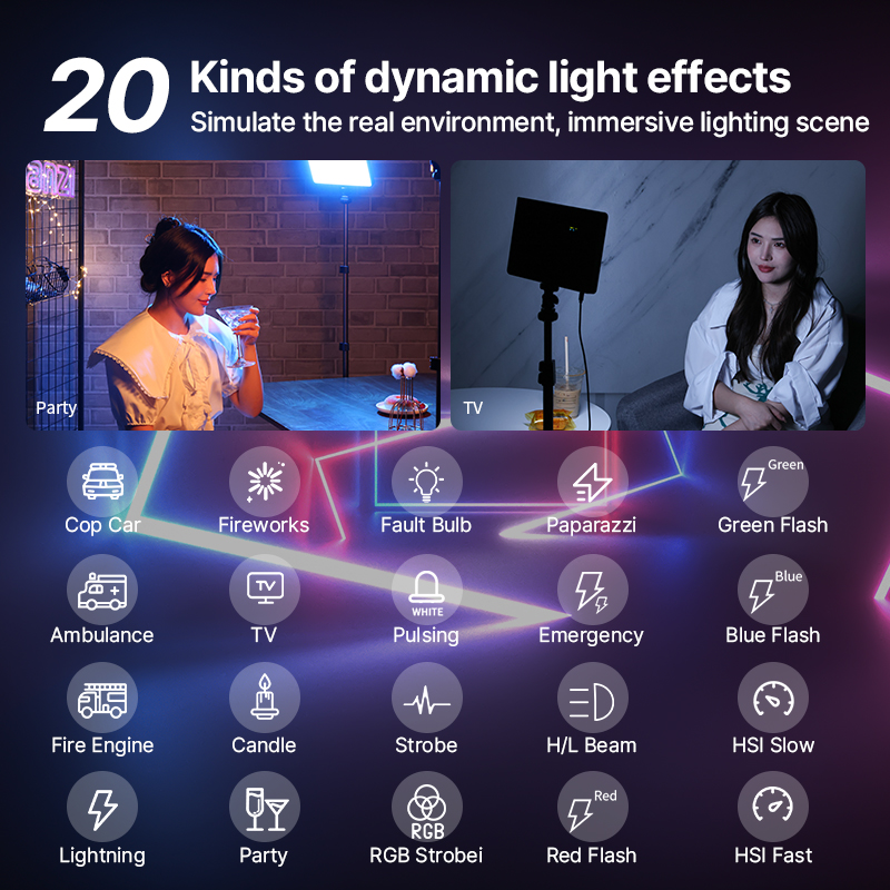 Ulanzi LT003 15W RGB Video Lig - مراجعة Photography Lighting With Umbrella وسعره