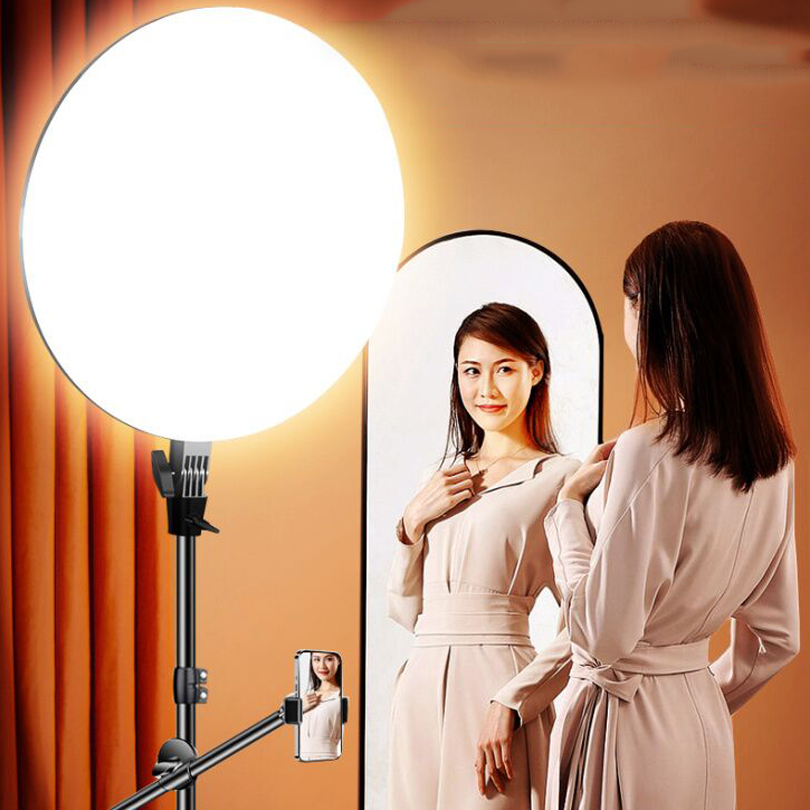 45 سنتيمتر كبيرة الحجم LED الف - مراجعة Iris Photography Led Lighting Pack وسعره