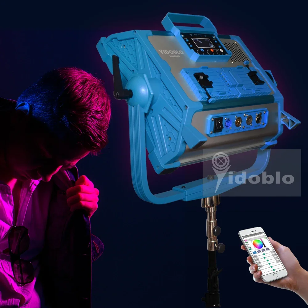 مصباح فيديو LED بقوة 200 واط R - مراجعة Photography Lighting Ai وسعره