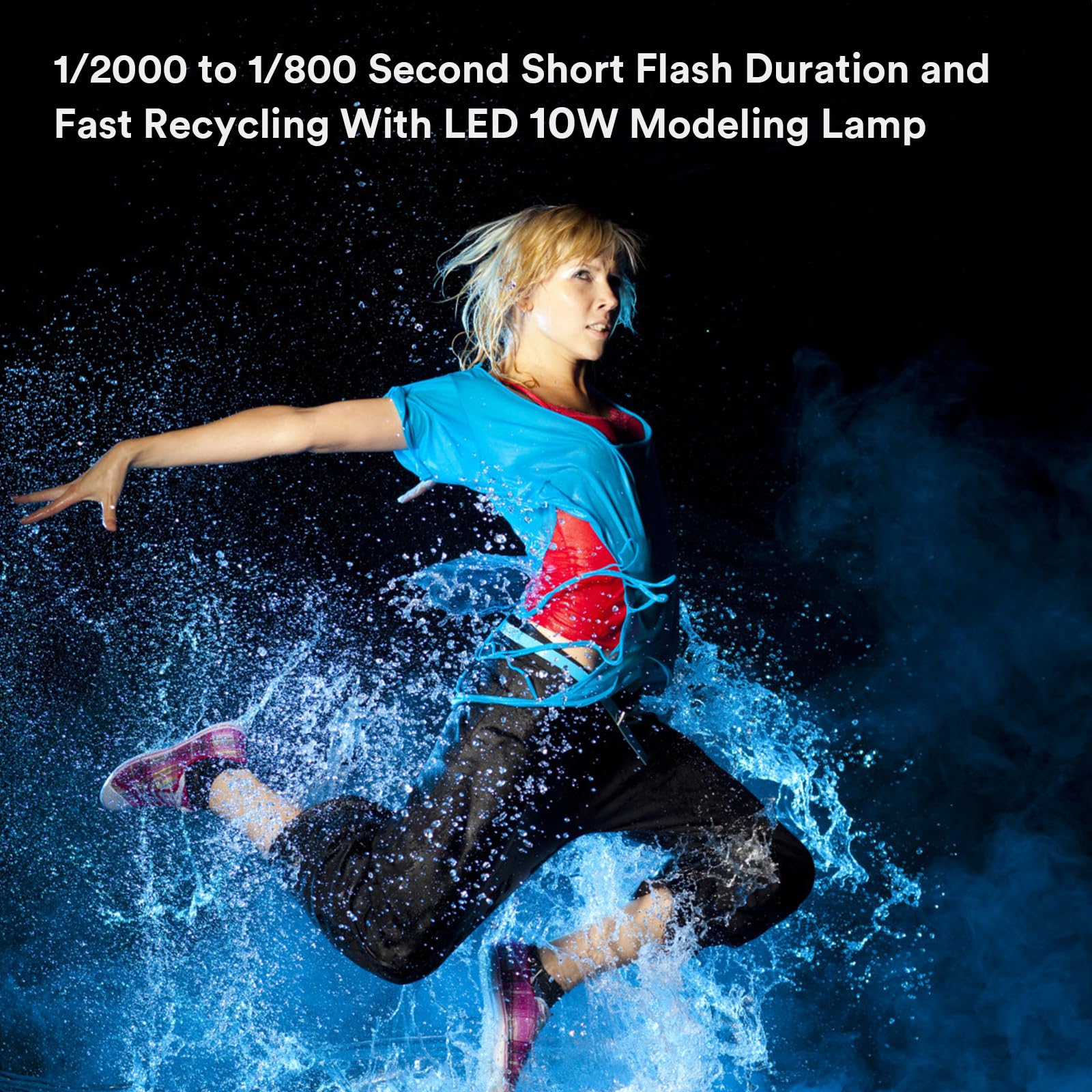 Godox MS200V ستوديو ستروب ضوء  - مراجعة Photography Lighting For Portraits وسعره