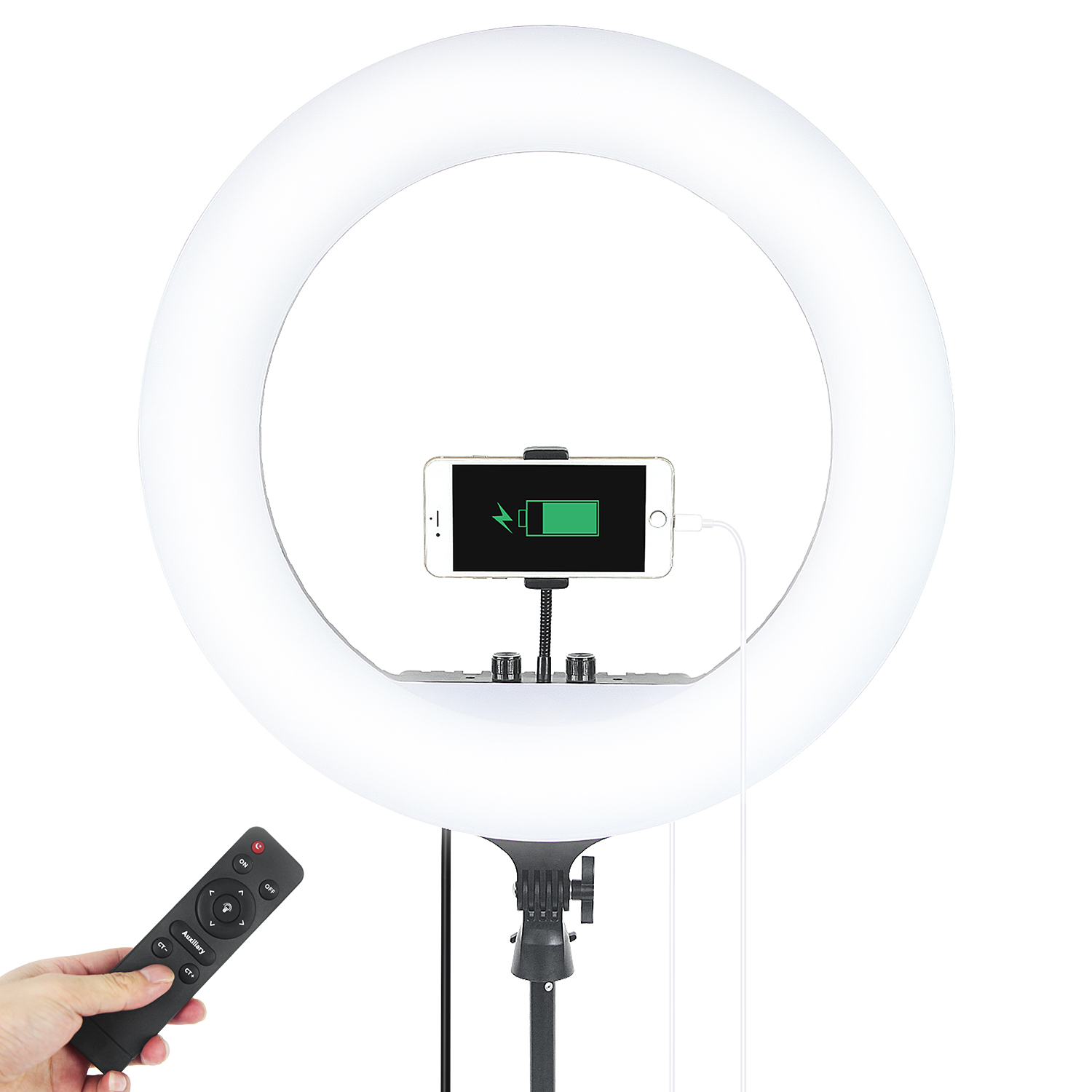 مصباح حلقي LED من Fusitu FT-54 - مراجعة Iris Photography Led Lighting Pack وسعره