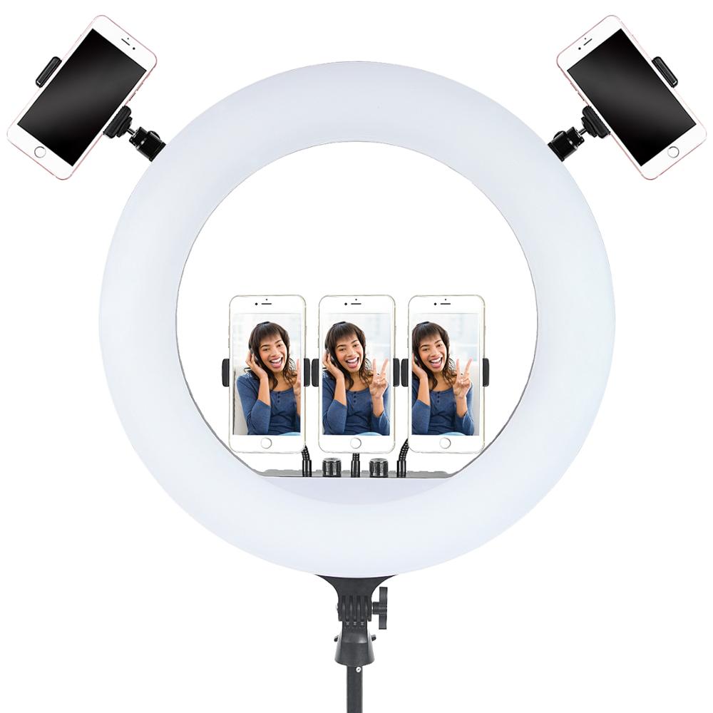 مصباح حلقي LED من Fusitu FT-54 - مراجعة Iris Photography Led Lighting Pack وسعره