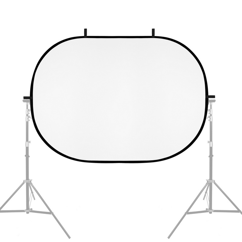 100X150CM طوي البيضاوي عاكس لي - مراجعة Video Light Panel Led وسعره