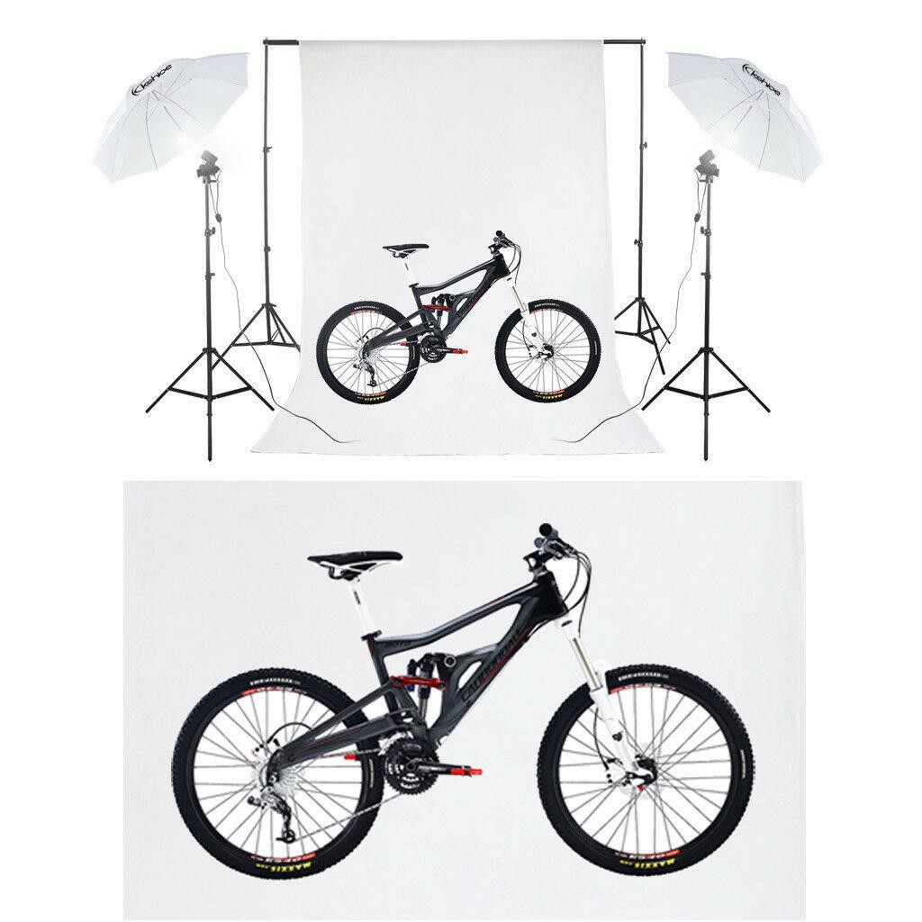 مجموعة إضاءة استوديو التصوير ا - مراجعة Photography Lighting Kit With Backdrop وسعره