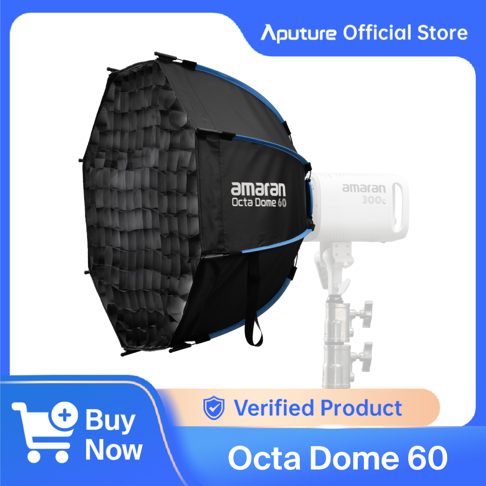 Amaran Octa Dome 60 90 120 One - مراجعة Photography Portrait Lighting Setup وسعره