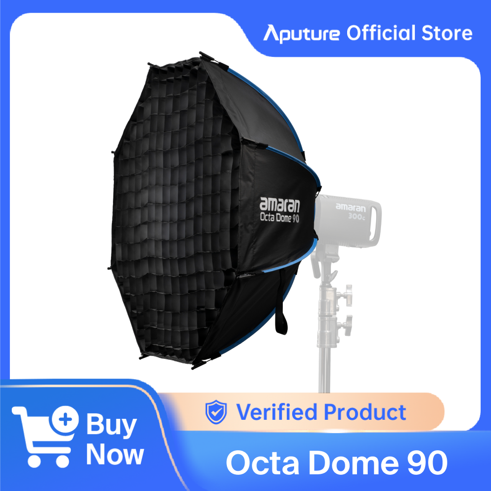 Amaran Octa Dome 60 90 120 One - مراجعة Photography Portrait Lighting Setup وسعره