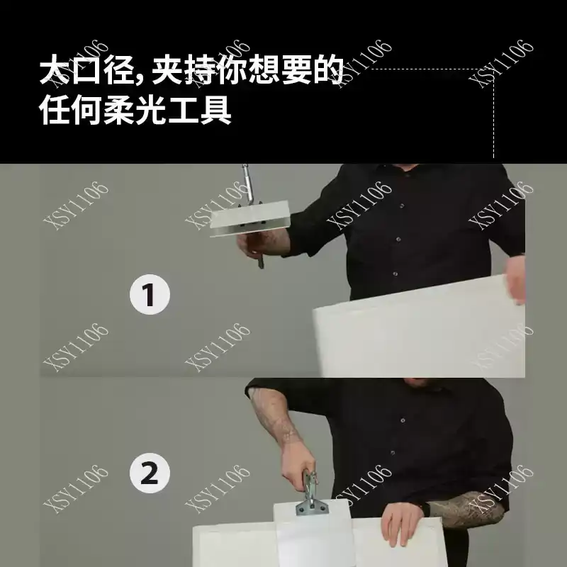 مشبك لوح فوم على شكل منقار الب - مراجعة Photography Lighting Softbox وسعره