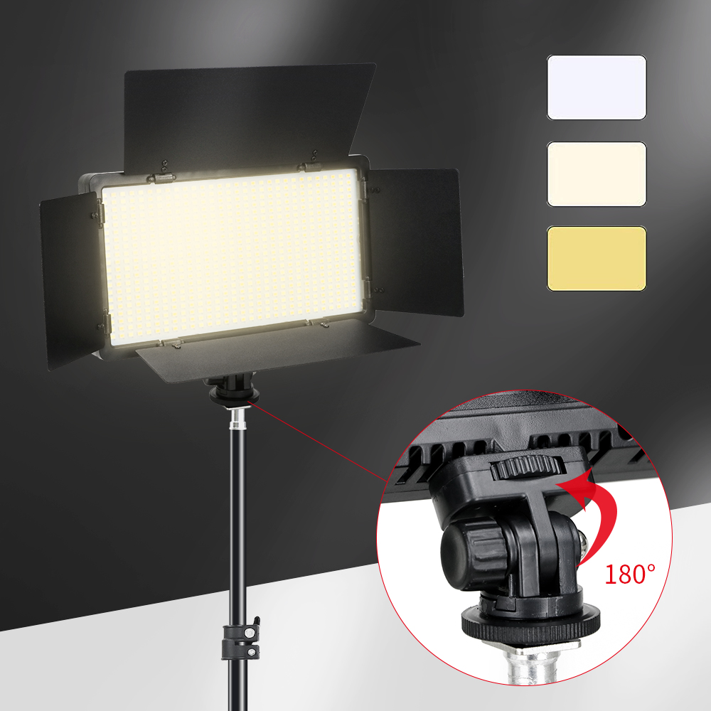 40 واط Led الفيديو الضوئي لوحة - مراجعة Video Light Panel Led وسعره