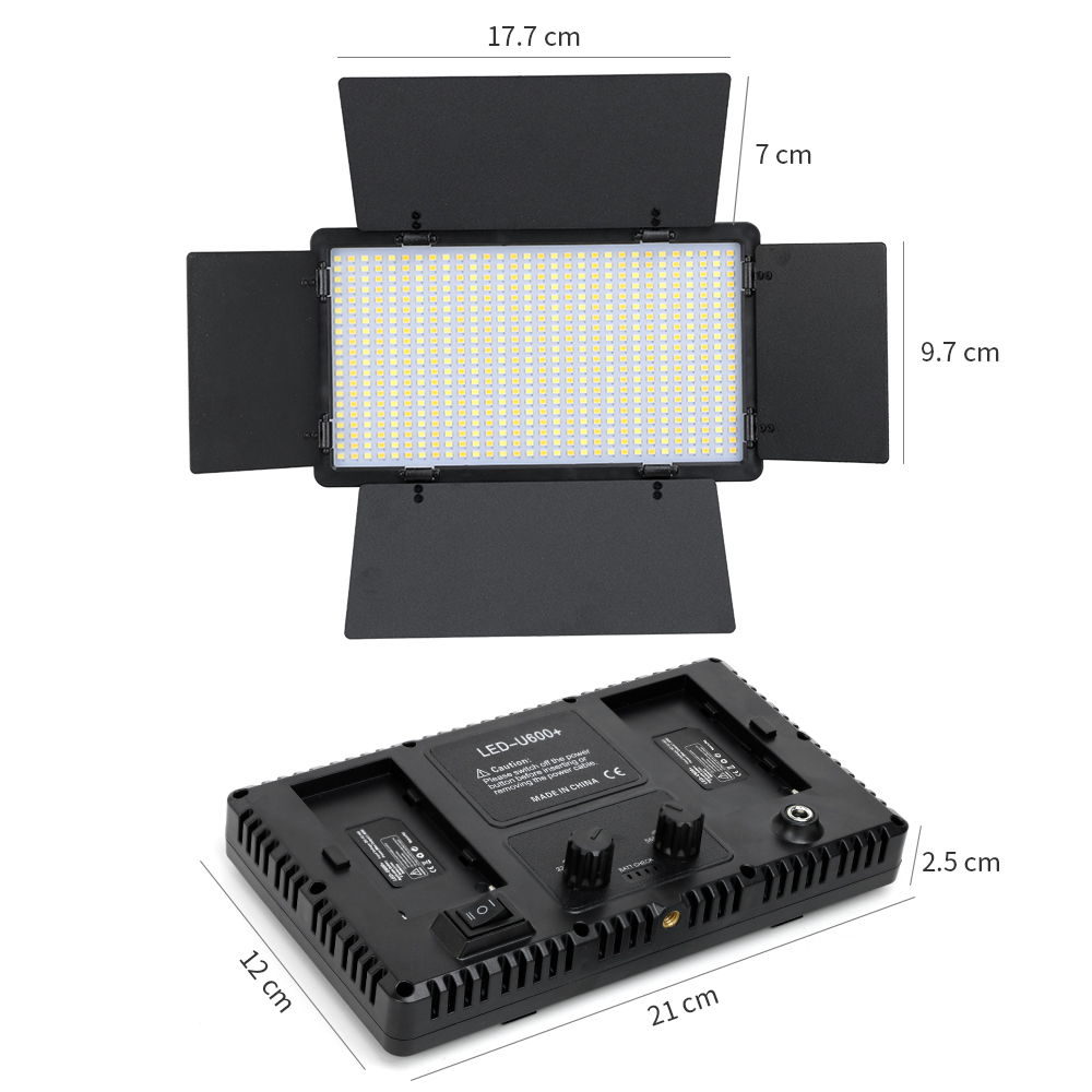 40 واط Led الفيديو الضوئي لوحة - مراجعة Video Light Panel Led وسعره
